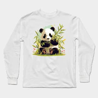 panda Long Sleeve T-Shirt